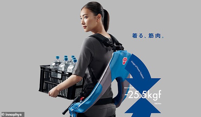 Bộ xương robot giúp kéo dài tuổi lao động - Ảnh 4. Bộ xương robot giúp kéo dài tuổi lao động - Ảnh 4.