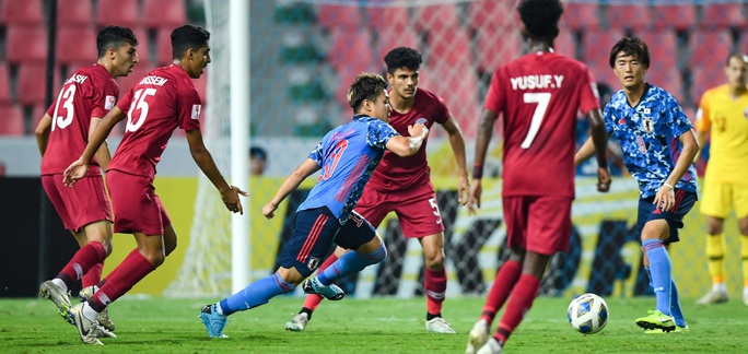 Hòa Nhật Bản, chủ nhà World Cup 2022 bị loại khỏi Giải U23 châu Á - Ảnh 6.
