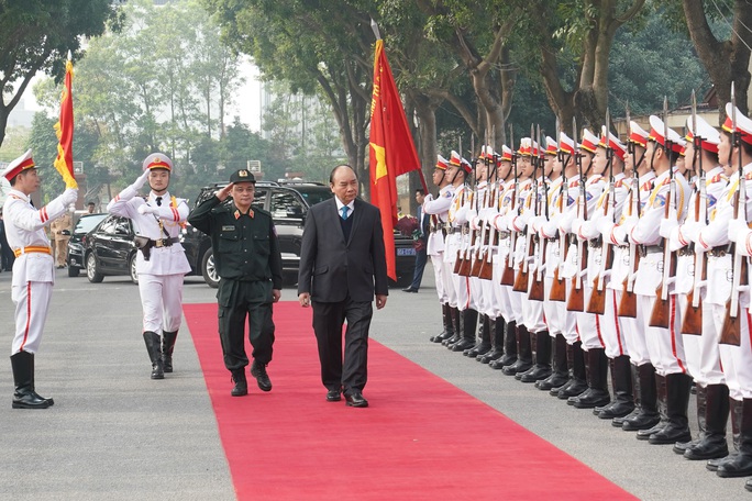 Thăm Bộ Tư lệnh Cảnh sát cơ động, Thủ tướng nói về vụ Đồng Tâm - Ảnh 1.