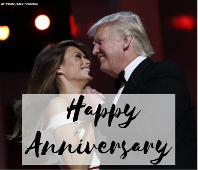 Kỷ niệm 15 năm ngày cưới Tổng thống Donald Trump và đệ nhất phu nhân Melania - Ảnh 3. Kỷ niệm 15 năm ngày cưới Tổng thống Donald Trump và đệ nhất phu nhân Melania - Ảnh 3.
