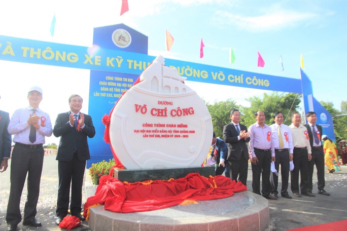 Quảng Nam thông xe kỹ thuật tuyến đường gần 1.500 tỉ đồng - Ảnh 1.