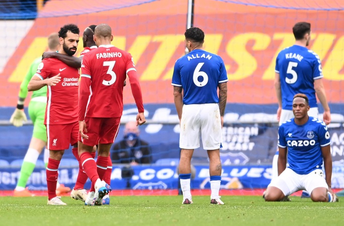Mãn nhãn khi Everton cầm chân Liverpool trong trận derby 4 bàn thắng - Ảnh 7. Mãn nhãn khi Everton cầm chân Liverpool trong trận derby 4 bàn thắng - Ảnh 7.
