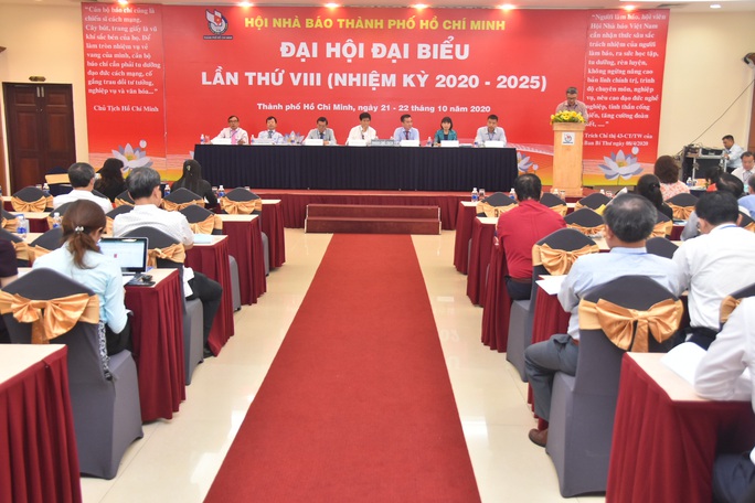 Đại hội Hội Nhà báo TP HCM nhiệm kỳ 2020 - 2025 diễn ra phiên trù bị - Ảnh 1. Đại hội Hội Nhà báo TP HCM nhiệm kỳ 2020 - 2025 diễn ra phiên trù bị - Ảnh 1.