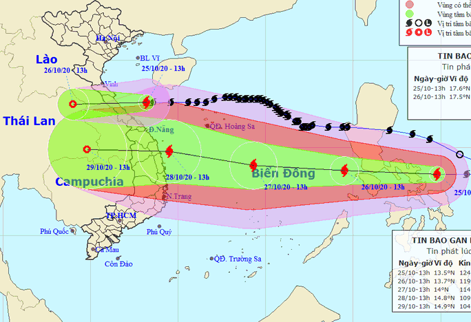 Bão số 8 suy yếu thành áp thấp nhiệt đới, bão số 9 có cường độ rất mạnh và ảnh hưởng rộng - Ảnh 2.