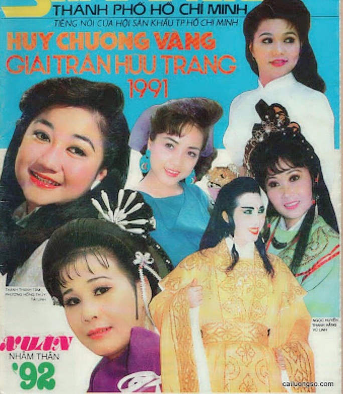 Nghe si Thanh Hang nho cuoc thi Tran Huu Trang nam 1991