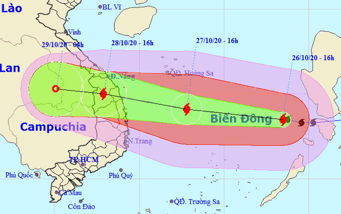 Bão số 9 giật cấp 15 nguy hiểm như thế nào đối với người dân từ Đà Nẵng đến Phú Yên? - Ảnh 1.