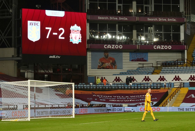 Địa chấn: Liverpool thảm bại 2-7 dưới tay Aston Villa - Ảnh 1.