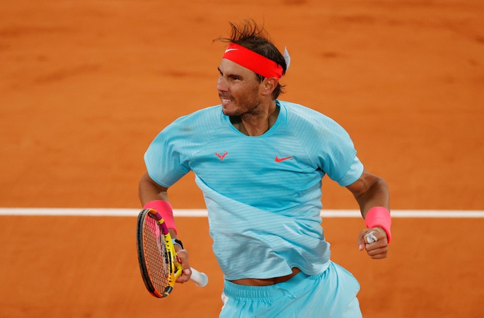 Clip Rafael Nadal toàn thắng, vào bán kết Roland Garros 2020 - Ảnh 6.