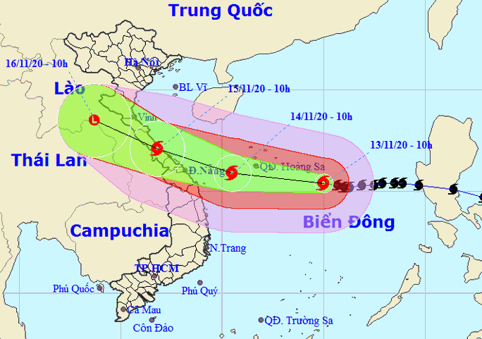 Bản tin khẩn cấp về bão số 13 - Ảnh 1.