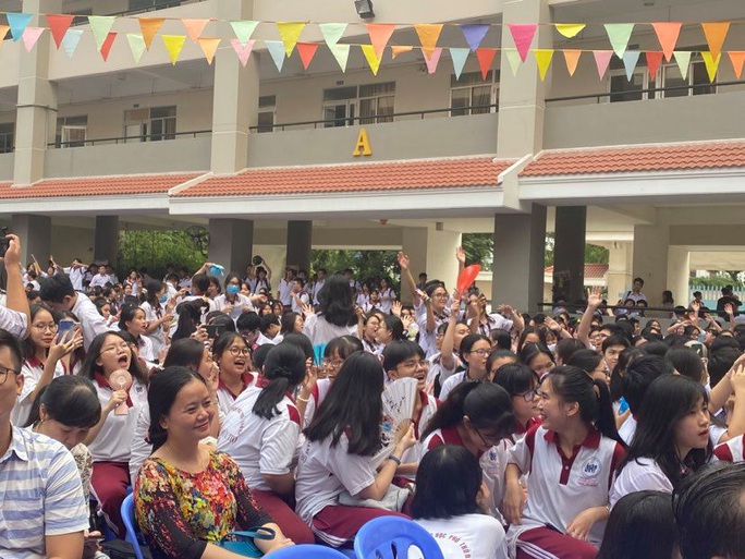 TP HCM: Học sinh hòa mình với âm nhạc dân ca - Ảnh 3. TP HCM: Học sinh hòa mình với âm nhạc dân ca - Ảnh 3.