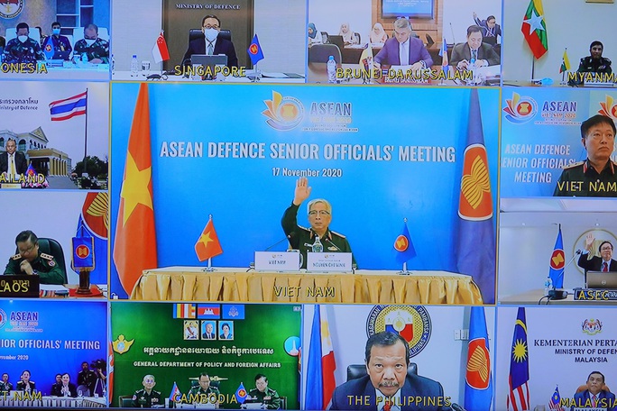 Thượng tướng Nguyễn Chí Vịnh chủ trì hội nghị Quan chức quốc phòng cấp cao ASEAN - Ảnh 1.