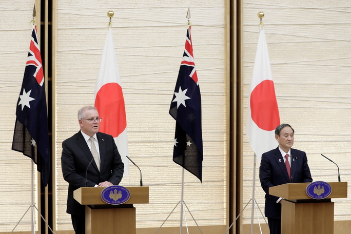 Úc - Nhật tăng cường quan hệ quốc phòng vì chung mối lo Trung Quốc - Ảnh 1.