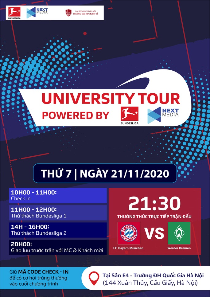 Next Media mang không khí Bundesliga tới trường đại học - Ảnh 2. Next Media mang không khí Bundesliga tới trường đại học - Ảnh 2.