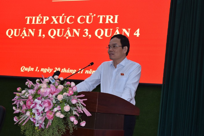 Phó Bí thư Thường trực Thành ủy TP HCM: Xin lỗi cử tri vì giải quyết vụ Thủ Thiêm rất chậm - Ảnh 2. Phó Bí thư Thường trực Thành ủy TP HCM: Xin lỗi cử tri vì giải quyết vụ Thủ Thiêm rất chậm - Ảnh 2.