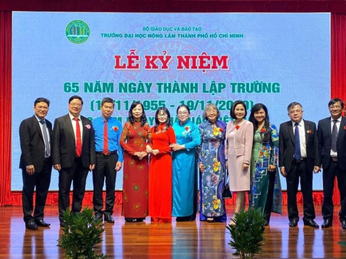 Trường ĐH Nông Lâm TP HCM kỷ niệm 65 năm thành lập - Ảnh 1.