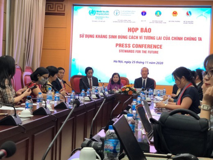 Việt Nam là nước có tỉ lệ kháng thuốc kháng sinh cao - Ảnh 1. Việt Nam là nước có tỉ lệ kháng thuốc kháng sinh cao - Ảnh 1.