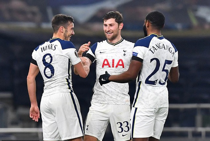Harry Winks lập siêu phẩm, Tottenham chờ vượt vòng bảng Europa League - Ảnh 4. Harry Winks lập siêu phẩm, Tottenham chờ vượt vòng bảng Europa League - Ảnh 4.
