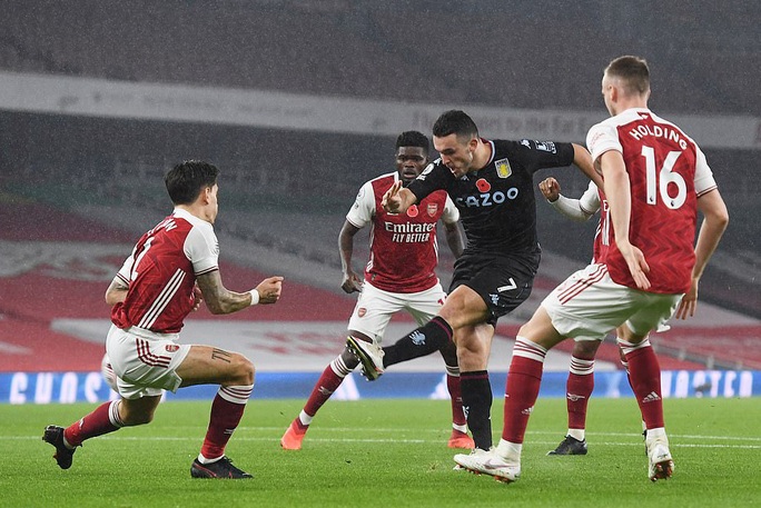 Địa chấn Emirates: Chủ nhà Arsenal thua tan tác Aston Villa - Ảnh 1.