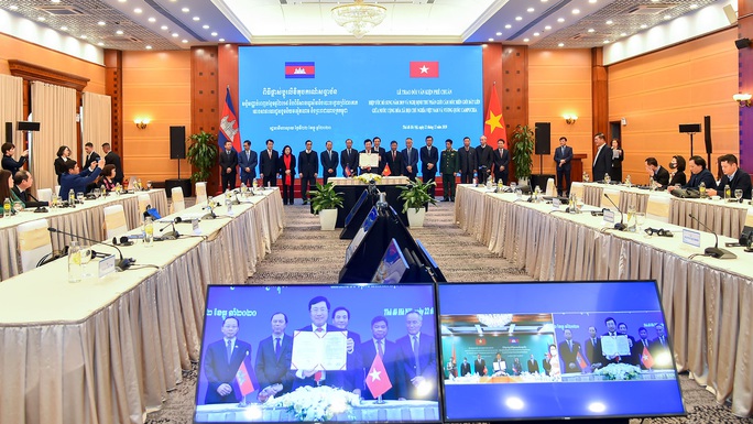 Hai văn kiện về biên giới Việt Nam - Campuchia chính thức có hiệu lực - Ảnh 3. Hai văn kiện về biên giới Việt Nam - Campuchia chính thức có hiệu lực - Ảnh 3.