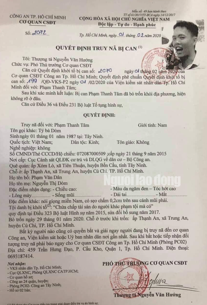 NÓNG: Kẻ cầm giúp Tuấn khỉ 1 tỉ đồng sau khi nổ súng giết người đã sa lưới  - Ảnh 1.