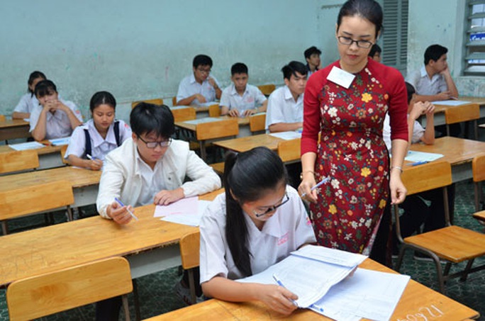 Kỳ thi lớp 10: Giữ cấu trúc đề, gắn thực tiễn - Ảnh 1. Kỳ thi lớp 10: Giữ cấu trúc đề, gắn thực tiễn - Ảnh 1.