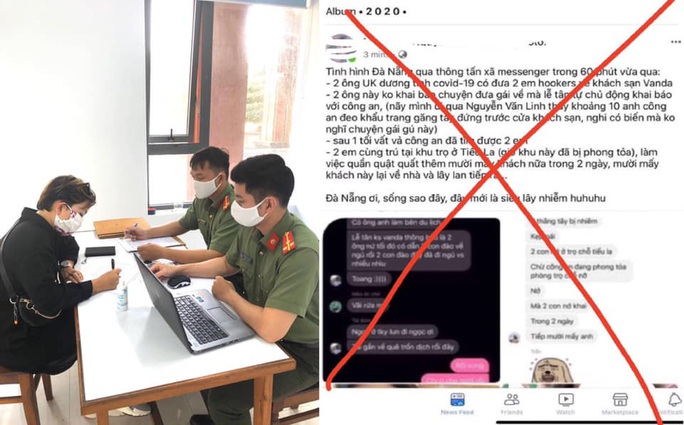 Bịa chuyện 2 khách Tây mắc Covid-19 tại Đà Nẵng dẫn gái về khách sạn, một phụ nữ bị phạt 10 triệu đồng - Ảnh 1. Bịa chuyện 2 khách Tây mắc Covid-19 tại Đà Nẵng dẫn gái về khách sạn, một phụ nữ bị phạt 10 triệu đồng - Ảnh 1.