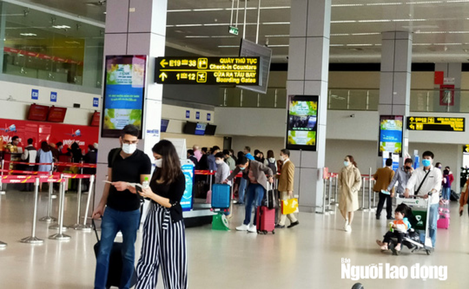 Hôm nay 19-3, Nội Bài đón 1.911 lượt khách nhập cảnh - Ảnh 1. Hôm nay 19-3, Nội Bài đón 1.911 lượt khách nhập cảnh - Ảnh 1.