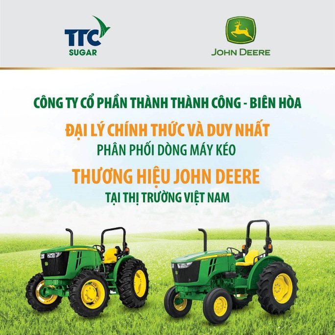TTC trình diễn máy kéo John Deere - Ảnh 4. TTC trình diễn máy kéo John Deere - Ảnh 4.