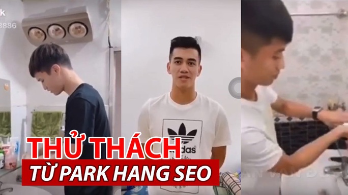 Tuyển thủ Việt rủ nhau quay clip hưởng ứng lời kêu gọi rửa tay của HLV Park Hang-seo - Ảnh 2. Tuyển thủ Việt rủ nhau quay clip hưởng ứng lời kêu gọi rửa tay của HLV Park Hang-seo - Ảnh 2.