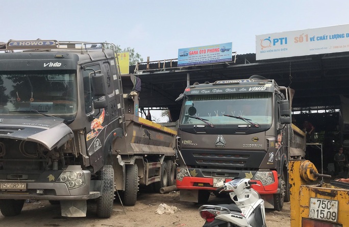Sau điều tra của Báo Người Lao Động, hàng loạt xe tải ở Thừa Thiên - Huế bị xử phạt - Ảnh 5. Sau điều tra của Báo Người Lao Động, hàng loạt xe tải ở Thừa Thiên - Huế bị xử phạt - Ảnh 5.