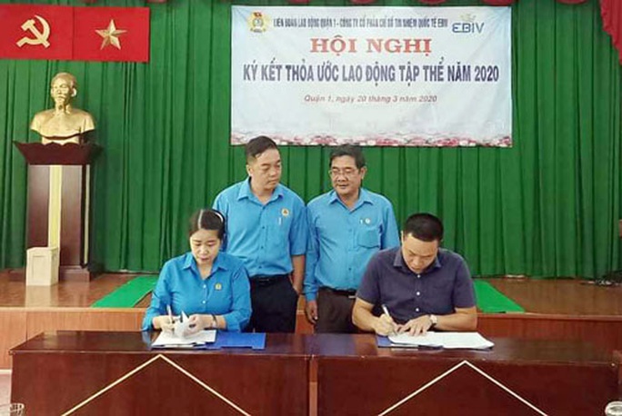 Người lao động hưởng lợi từ thỏa ước lao động tập thể - Ảnh 1. Người lao động hưởng lợi từ thỏa ước lao động tập thể - Ảnh 1.