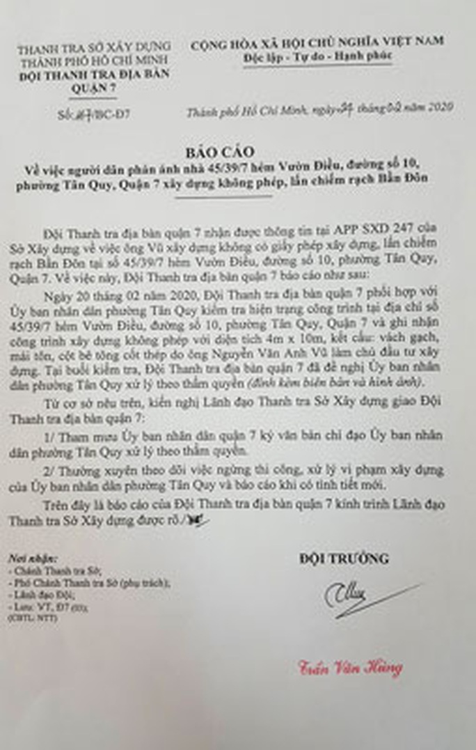 Lên mạng trị vi phạm xây dựng - Ảnh 2. Lên mạng trị vi phạm xây dựng - Ảnh 2.