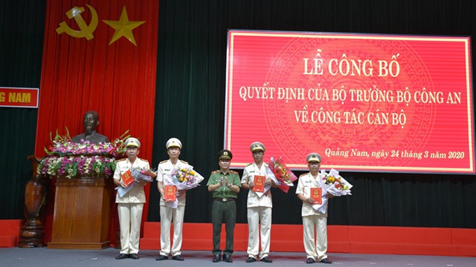 Điều động, bổ nhiệm nhiều nhân sự chủ chốt Công an tỉnh Quảng Nam - Ảnh 2. Điều động, bổ nhiệm nhiều nhân sự chủ chốt Công an tỉnh Quảng Nam - Ảnh 2.