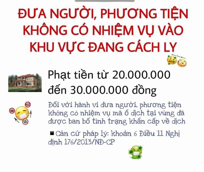 Những chế tài xử phạt liên quan đến phòng chống Covid-19 mà người dân cần biết - Ảnh 2. Những chế tài xử phạt liên quan đến phòng chống Covid-19 mà người dân cần biết - Ảnh 2.