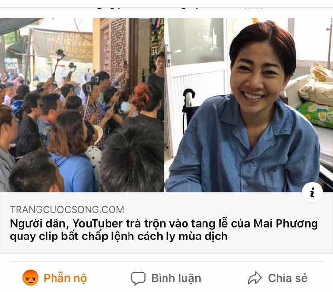Tang lễ diễn viên Mai Phương: Lại xuất hiện những người vô cảm - Ảnh 2.