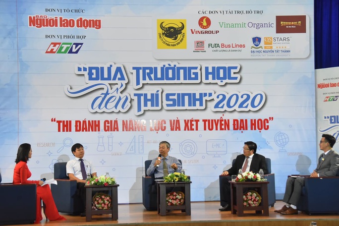 Trực tuyến Đưa trường học đến thí sinh: Thay đổi gì trong thi đánh giá năng lực và xét tuyển ĐH? - Ảnh 8. Trực tuyến Đưa trường học đến thí sinh: Thay đổi gì trong thi đánh giá năng lực và xét tuyển ĐH? - Ảnh 8.