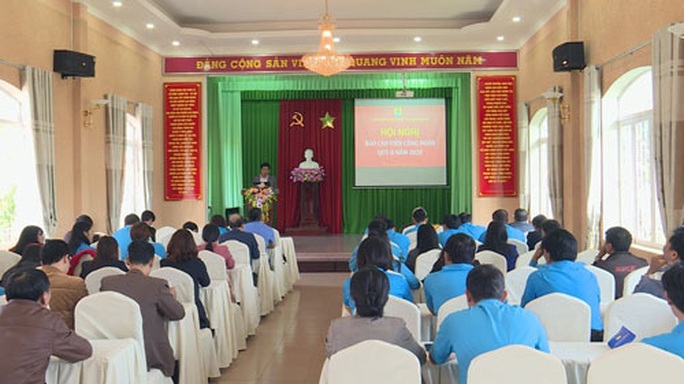Lâm Đồng: Nâng cao kiến thức cán bộ Công đoàn - Ảnh 1. Lâm Đồng: Nâng cao kiến thức cán bộ Công đoàn - Ảnh 1.
