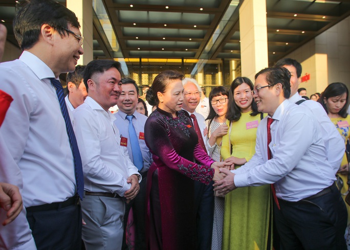 Chủ tịch Quốc hội: Báo chí chính là cầu nối để Quốc hội gần dân - Ảnh 1. Chủ tịch Quốc hội: Báo chí chính là cầu nối để Quốc hội gần dân - Ảnh 1.
