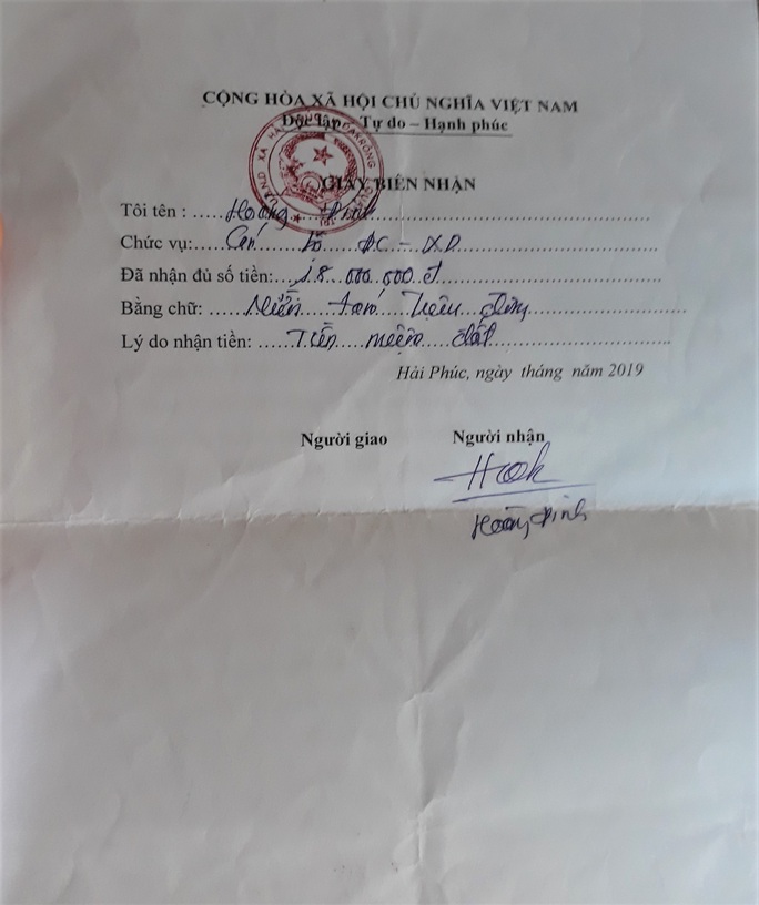 Xã buộc dân nộp tiền để trả nợ quán xá - Ảnh 3.