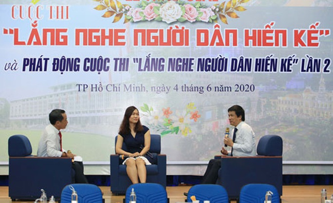 Lãnh đạo TP HCM trân quý từng ý tưởng hiến kế - Ảnh 2. Lãnh đạo TP HCM trân quý từng ý tưởng hiến kế - Ảnh 2.