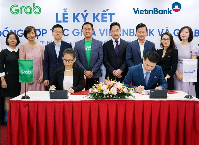 VietinBank và Grab hợp tác chiến lược - Ảnh 1.