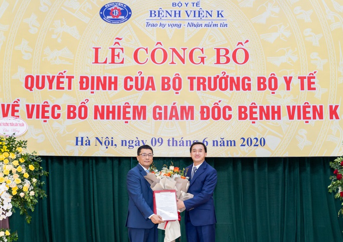 Bệnh viện K Trung ương có tân giám đốc 48 tuổi - Ảnh 2.