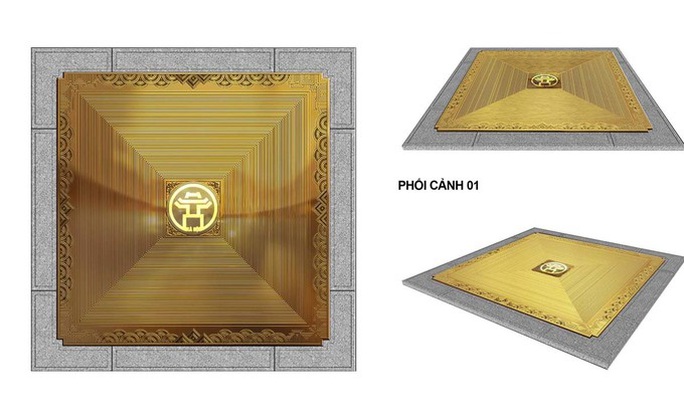 Công bố thiết kế độc đáo cột mốc số Km 0 bên bờ hồ Gươm - Ảnh 3.