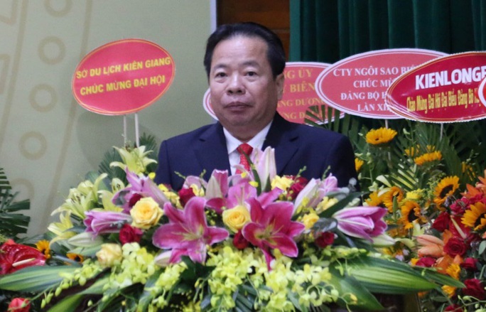 Ông Mai Văn Huỳnh tái đắc cử Bí thư Huyện ủy Phú Quốc - Ảnh 1. Ông Mai Văn Huỳnh tái đắc cử Bí thư Huyện ủy Phú Quốc - Ảnh 1.