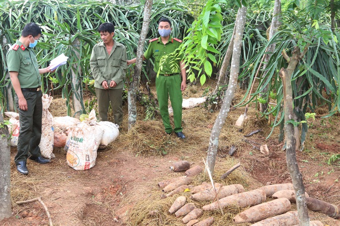 Bắt 2 ông trùm đường dây mua bán, vận chuyển thuốc nổ, đầu đạn - Ảnh 3.