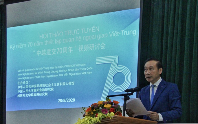 Trao đổi thẳng thắn và sâu sắc về 70 năm quan hệ Việt - Trung - Ảnh 2. Trao đổi thẳng thắn và sâu sắc về 70 năm quan hệ Việt - Trung - Ảnh 2.