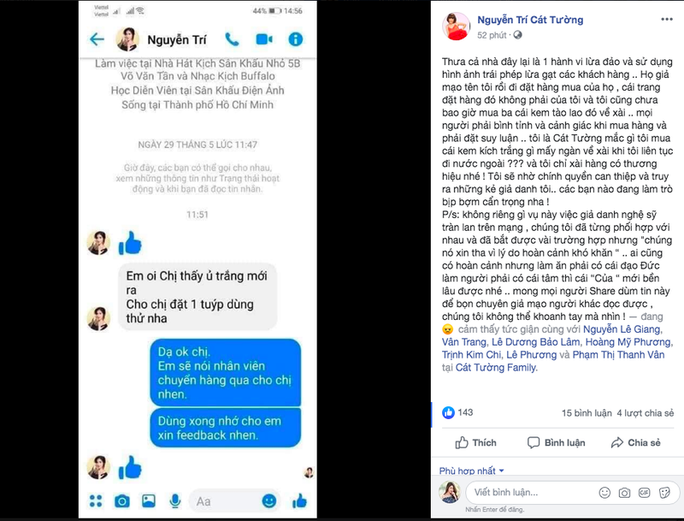 Nhiều nghệ sĩ nổi tiếng bức xúc vì bị mạo danh bán hàng - Ảnh 7.