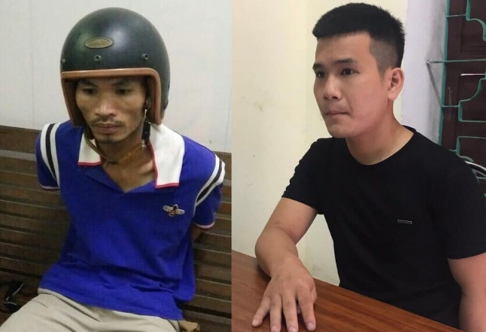 Nam thanh niên và người phụ nữ đứng tuổi cướp giật tài sản trong đêm - Ảnh 1.