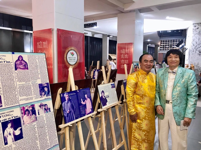 Đông đảo nghệ sĩ xem triển lãm ảnh của NSND Minh Vương - Ảnh 6.