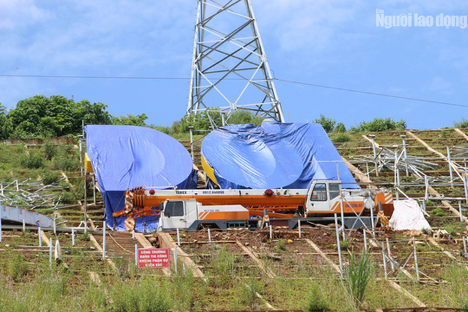 Clip, images of the 11 slogan installation project, which cost more than 10 billion VND in Hoa Binh - Photo 12.